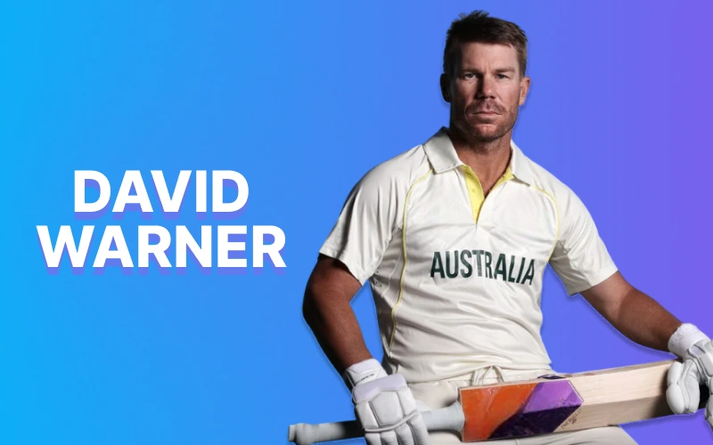 Support the legendary cricketer David Warner on the 1Win platform.